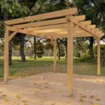 3) Pergola se střechou